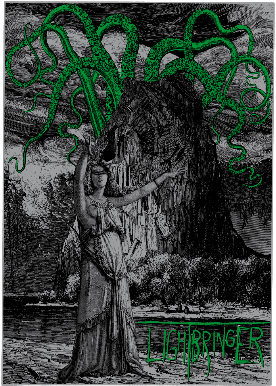 Lightbringer Calling Shirt Design Detail