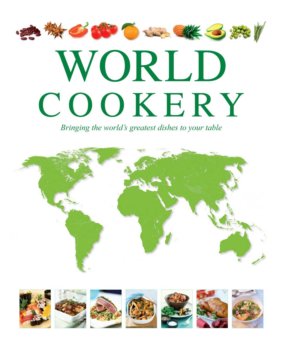 World Cookery Binder Cover